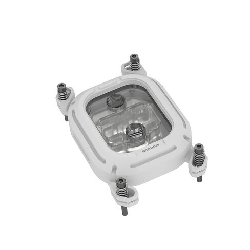 Barrow Kepler Series LTHOA-04N CPU Water Block for AMD Ryzen 3 5 7 9 Socket AM5 AM4 Red Copper Waterblock with LRC 2.0 5v 3Pin aRGB LED and Adapter (Black) in Saudi Arabia