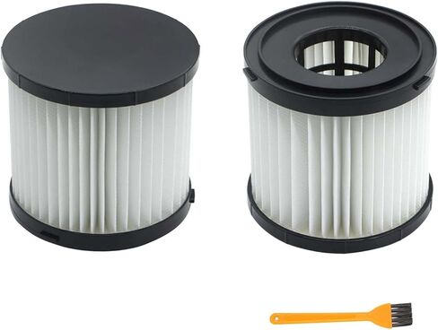عبوتان من فلتر HEPA البديل القابل للغسل لـ Ryobi 18V ONE+ مكنسة كهربائية رطبة/جافة PCL733، PCL734، P3240، متوافق مع الجزء # A32VC05 وA32RF08، يناسب مكنسة HART HPWD01B in Kuwait