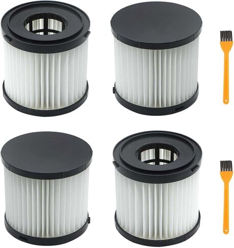 عبوتان من فلتر HEPA البديل القابل للغسل لـ Ryobi 18V ONE+ مكنسة كهربائية رطبة/جافة PCL733، PCL734، P3240، متوافق مع الجزء # A32VC05 وA32RF08، يناسب مكنسة HART HPWD01B in Kuwait