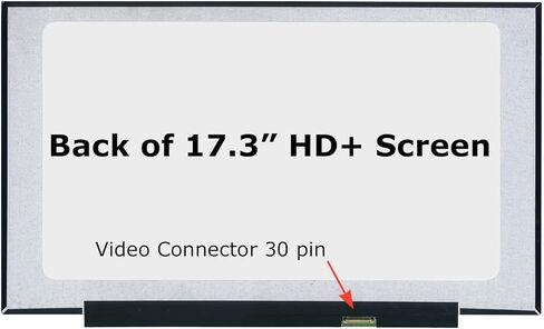 Screenarama استبدال الشاشة الجديدة لـ B173RTN03.0 ، HD+ 1600X900 ، MATTE ، LCD LED مع أدوات in Saudi Arabia