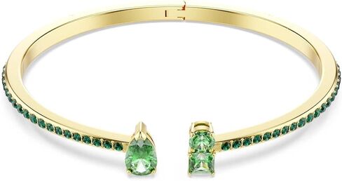 Swarovski Matrix bracelet, Baguette cut, Purple, Rhodium finish in Saudi Arabia
