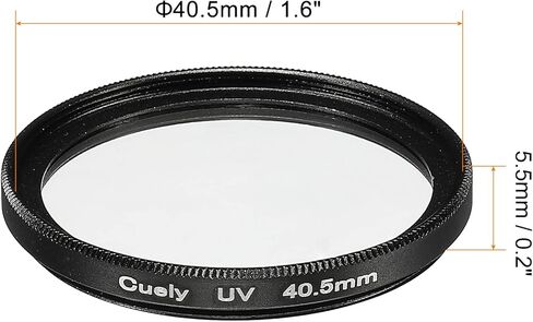 UV Lens Filters, 40.5mm Slim Frame Multi-Coated Protective Lenses Filter for Camera Photography Accessories in Saudi Arabia