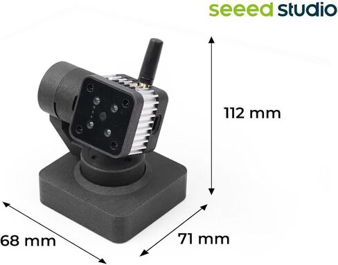 Seeed studio reCamera Gimbal 2002w(64G) - كاميرا تعمل بالذكاء الاصطناعي مع انعراج ودرجة ميل قابلة للتعديل in Kuwait