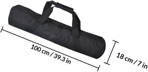 Oxford Fabric Tripod Carrying Bag with Strap, Portable Outdoor Photographic Equipment Storage Pouch for Camera Tripods, 100x18cm Lightweight Photography Stand Case in Saudi Arabia
