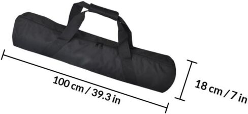 MERRYHAPY Oxford Fabric Tripod Pouch with Shoulder Strap, Portable Photography Equipment Carrying Bag for Outdoor Photographers, Thickened 100x18cm Tripod and Light Stand Storage Case in Saudi Arabia