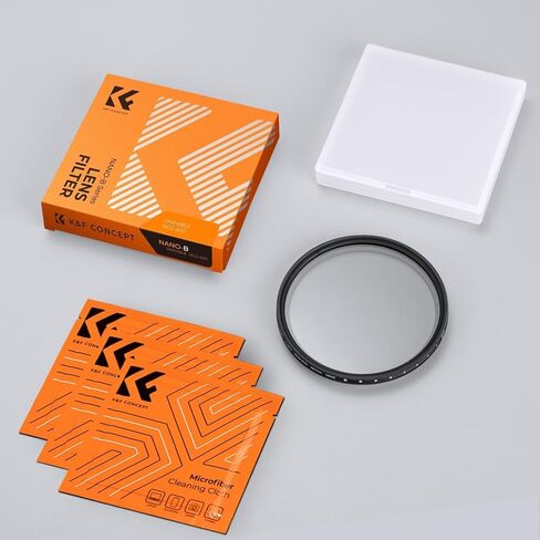K&F Concept 82 مم ND2-ND400 متغير (1-9 توقفات) in Saudi Arabia