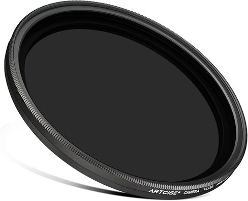 فلتر ND2-400 متغير ND من ARTCISE - زجاج بصري عالي الدقة، مضاد للوهج، إطار رفيع للغاية، خيوط دقيقة، تقليل الضوء قابل للتعديل لكاميرات DSLR والكاميرات عديمة المرآة (37 مم) in Saudi Arabia