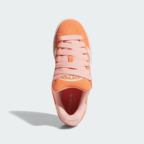 حذاء adidas Campus 00s للسيدات، شبه مرجاني/أبيض عجيب/وردي متوهج، مقاس 9.5 in Saudi Arabia