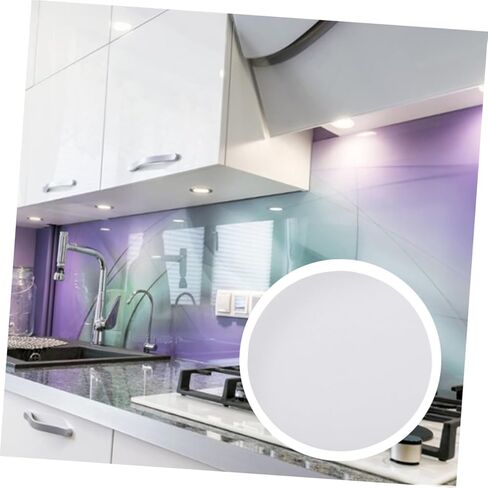 Uonlytech وهج PVC مصباح الظل الناشر لتسليط الضوء النازل غطاء ضوء السقف استبدال مع مادة مقاومة للصدأ تصميم مقاوم للأوساخ لدراسة غرفة نوم المعيشة in Kuwait