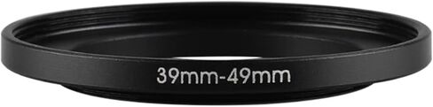 Aluminum Black Step Up Filter Ring 39mm-49mm 39-49 mm 39 to 49 Filter Adapter Lens Adapter for Canon for Nikon for Sony DSLR Camera Lens in Kuwait