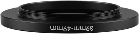 Aluminum Black Step Up Filter Ring 39mm-49mm 39-49 mm 39 to 49 Filter Adapter Lens Adapter for Canon for Nikon for Sony DSLR Camera Lens in Kuwait