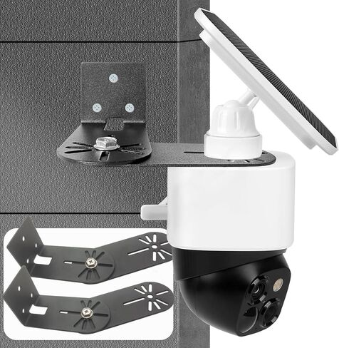 2PC Adjustable Corner Mount Bracket Compatible for Eufy Security SoloCam S340, Maximum Coverage of 270° on Both Sides of The House,Extended Corners Mount for Eufy Camera Get The Best View（360° Swive） in Saudi Arabia