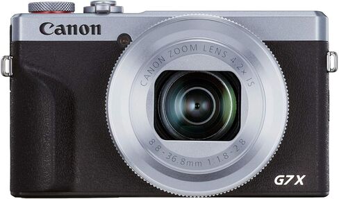 كاميرا Canon PowerShot الرقمية [G7 X Mark III] الطراز العالمي - فضي (متجدد) in Kuwait