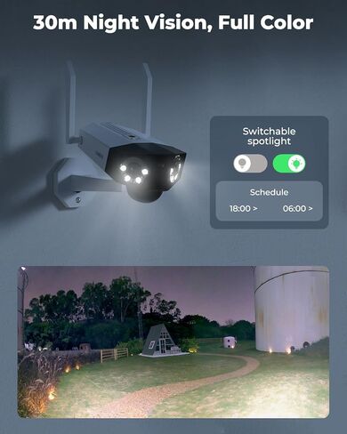 REOLINK 4K 8MP 4G LTE Cellular Security Camera Wireless Outdoor, Dual Lens 180° Wide Angle, Sim Card Included, Continuous Solar Powered, Color Night Vision, 2 Way Talk, Duo 2 LTE + Solar Panel 2 in Saudi Arabia