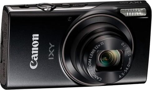 كاميرا Canon IXY 650 M الرقمية (PowerShot ELPH 360 HS A) + ذاكرة سعة 64 جيجابايت + مقبض تثبيت + حزمة برامج + المزيد (حزمة القيمة) (متجددة) in Kuwait