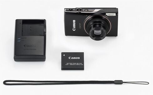 كاميرا Canon IXY 650 M الرقمية (PowerShot ELPH 360 HS A) + ذاكرة سعة 64 جيجابايت + مقبض تثبيت + حزمة برامج + المزيد (حزمة القيمة) (متجددة) in Kuwait