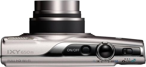 Canon Ixy 650 HS M/PowerShot ELPH 360 HS A (Silver) (International Model) (Renewed) in Saudi Arabia