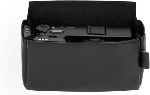 KIWIFOTOS Digital Camera Case for LUMIX ZS99 ZS300 Ricoh GR IV III SX740 G7X Mark III SONY RX100 VI ZV1 II KODAK FZ45 FZ55 H35N Snapic A1 PU Camera Pouch in Saudi Arabia