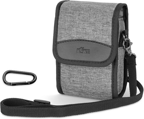 KIWIFOTOS Digital Camera Case for LUMIX ZS99 ZS300 Ricoh GR IV III SX740 G7X Mark III SONY RX100 VI ZV1 II KODAK FZ45 FZ55 H35N Snapic A1 PU Camera Pouch in Saudi Arabia