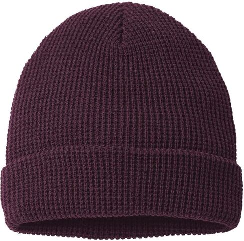 RICHARDSON Waffle Cuffed Beanie, One Size, Rust in Saudi Arabia