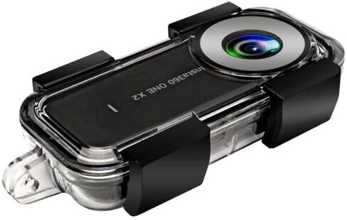 حافظة جديدة مقاومة للماء 40 متر لـ Insta360 ONE X2 صندوق حماية تحت الماء غلاف الغوص 360 ملحقات كاميرا بانورامية in Kuwait