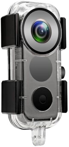 حافظة جديدة مقاومة للماء 40 متر لـ Insta360 ONE X2 صندوق حماية تحت الماء غلاف الغوص 360 ملحقات كاميرا بانورامية in Kuwait