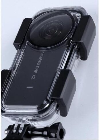 حافظة جديدة مقاومة للماء 40 متر لـ Insta360 ONE X2 صندوق حماية تحت الماء غلاف الغوص 360 ملحقات كاميرا بانورامية in Kuwait