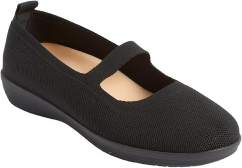 حذاء مسطح للنساء من Comfortview The Alisha Orthotic Mary Jane (يتوفر عرض واسع) in Kuwait