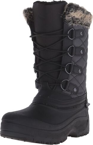 Tundra Boots Women's Augusta, Black/Grey in Saudi Arabia
