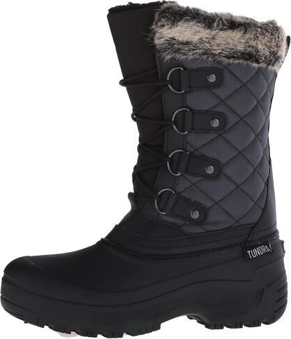 Tundra Boots Women's Augusta, Black/Grey in Saudi Arabia