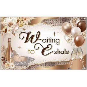 72x43inch Gold Brown Glitter Backdrop Modern Balloons Champagne High Heels Floral Photography Background Women Party Decorations Photo Banner Props in Saudi Arabia