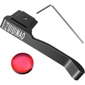 ZUUINAO مقبض إبهام معدني محسن مع غطاء حذاء ساخن، مناسب لكاميرا Fuji x100vi Fuji X100V (المواصفات القياسية الأصلية) in Kuwait