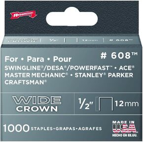 Arrow Fastener 60830 1/2" Wide Crown Heavy Duty Staples in Saudi Arabia