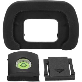 Tbest Viewfinder Eyecup غطاء الحذاء البارد مجموعة Horizon Level Set ملحقات حماية متينة ممتازة لكاميرا PENTAX K5IIS K5II K30 K50 K5 KS1، بلاستيك ومطاط أسود in Kuwait