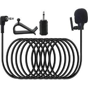 3.5mm Car Microphone 16ft External Assembly Mic Repl. Mic for Style No.: DNX570TR, DNX5180, DNX5060EX, DDX896, DDX714, DDX712, DDX616, DDX5901HD, DDX491HD, DDX471HD, DDX470 in Kuwait