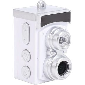 ciciglow Retro CCD Camera, 8.6MP Photo 1080P Video 1.14 Inch Screen 120 Degree Wide Angle Lens, with 300mAh Battery for Travel Photography for Students Boys and Girls (Black #11) in Kuwait