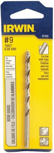 Irwin Tools 81109 No. 9 Bright 118-Degree Jobber Lengthier, Pack of 5 in Saudi Arabia