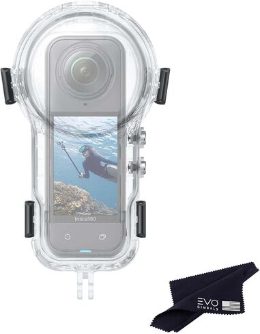 Insta360 X4 Air Invisible Dive Case - مقاومة للماء حتى 60 مترًا (197 قدمًا) in Kuwait