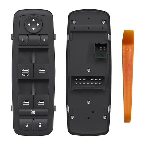 بديل لبرنامج تشغيل سائق تبديل نافذة الطاقة في 2011-2020 Chrysler 300 Chrysler 200 ، 2011-2019 Dodge Charger ، 2016-2022 RAM 1500/2500/3500-يحل محل OEM 68139805AB ، 56046823AE ، 68231805AA in Kuwait