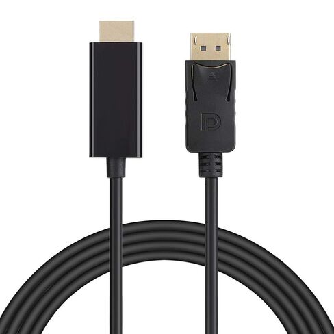 Wendry DisplayPort إلى كابل، 3 أمتار كبير DisplayPort إلى HD Audio Video محول سلك كابل خط تحويل مناسب للتلفزيون، والشاشة، وجهاز العرض in Saudi Arabia