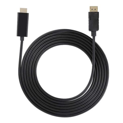 Wendry DisplayPort إلى كابل، 3 أمتار كبير DisplayPort إلى HD Audio Video محول سلك كابل خط تحويل مناسب للتلفزيون، والشاشة، وجهاز العرض in Saudi Arabia