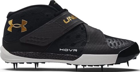 حذاء HOVR Silencer Track من Under Armour للجنسين - خفيف الوزن وجيد التهوية مع دعم مبطن in Kuwait