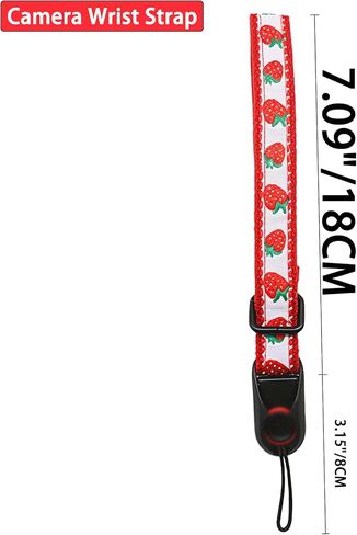 LEMEDE Cute Camera Wrist Strap - Hand Straps Designed for Camera and Phone, Quick Release Sturdy Universal Lanyard Compatible in Saudi Arabia
