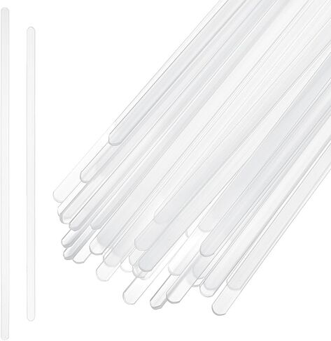 BENECREAT 48Pcs PP Plastic Boning 7.8/9.8 inch Corset Webbing Boning 6mm Wide for Bridal Dress Bustle Handmade Craft Wedding Dresses DIY Sewing Supplies, 2mm Thick in Saudi Arabia