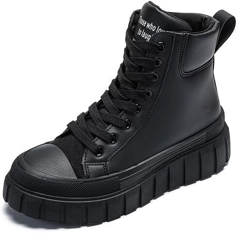 Trendy Women's Lace-Up Sneakers with Soft Sole and Non-Slip Design for Versatile Walking and Skating in Saudi Arabia