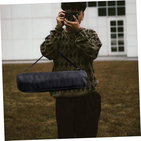 Homoyoyo Tripod Carrying Case and Photography Lighting Bag with Shoulder Strap 40cm Lightweight Portable Padded Organizer for Outdoor Camera Equipment Black in Saudi Arabia