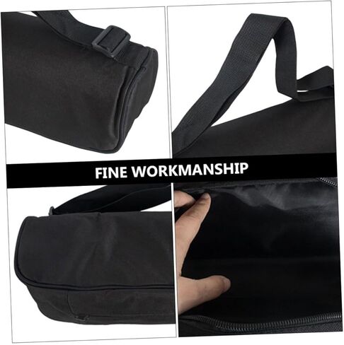 Homoyoyo Tripod Carrying Case and Photography Lighting Bag with Shoulder Strap 40cm Lightweight Portable Padded Organizer for Outdoor Camera Equipment Black in Saudi Arabia