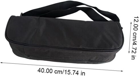 MERRYHAPY Tripod Carrying Case and Light Stand Organizer for Photographers, Portable 40cm Heavy Duty Nylon Storage Bag with Shoulder Strap for Outdoor Photography, Black in Saudi Arabia