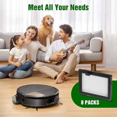 فلتر HEPA بديل كومبو 705 متوافق مع مجموعة ملحقات المكنسة الكهربائية iRobot Roomba Max 705 Combo Robot، 8 عبوات (ليست لـ 705 Vac) in Saudi Arabia
