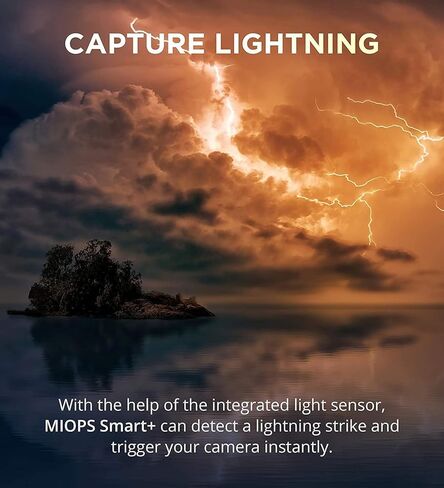 كاميرا MIOPS Smart+ الذكية التي يمكن التحكم فيها ومشغل الفلاش للتصوير الفوتوغرافي عالي السرعة والفاصل الزمني مع كابل P1 لكاميرات باناسونيك DSLR/عديمة المرآة in Kuwait